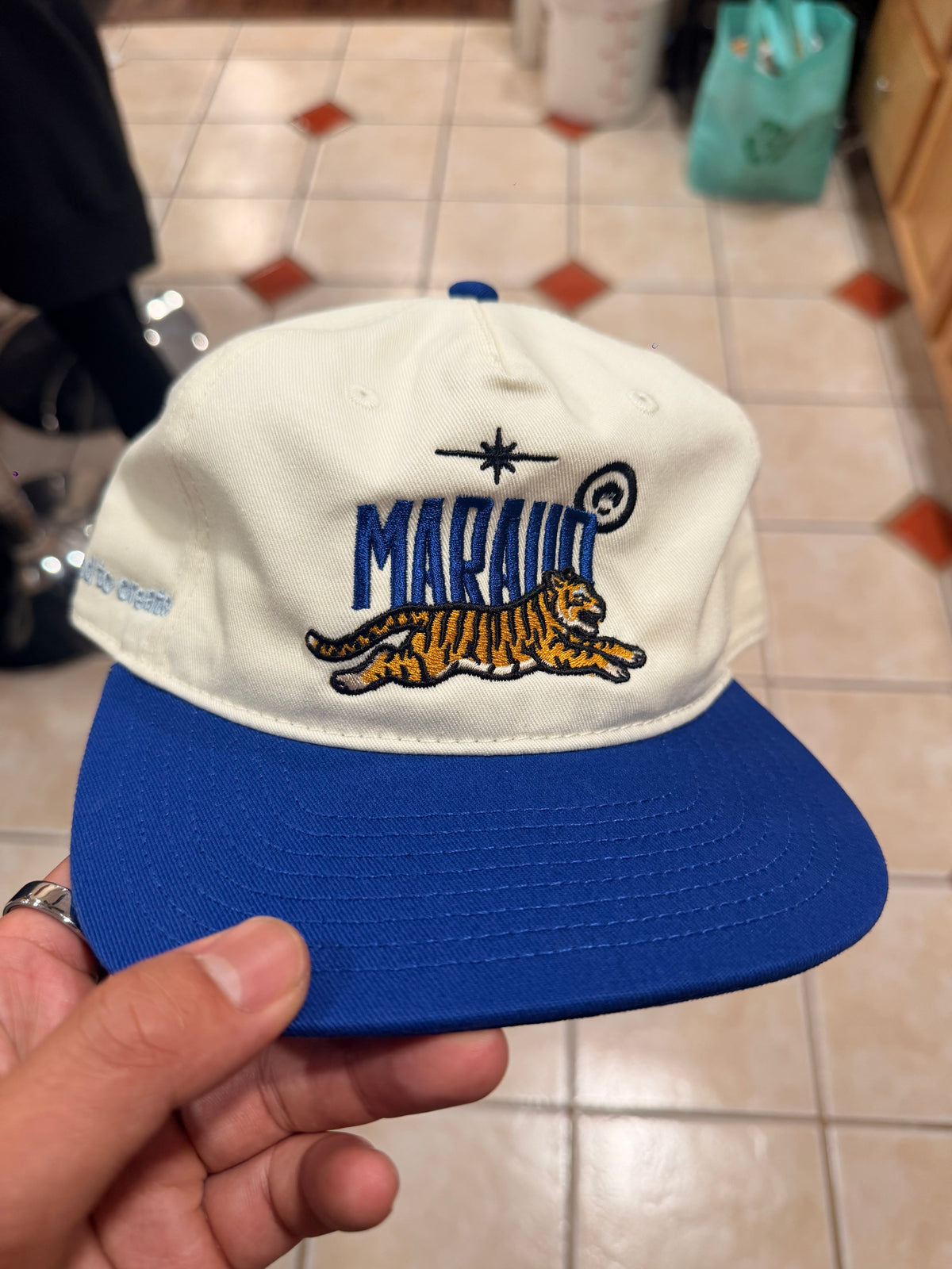MK BLUE HAT