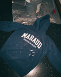 PURPLE PAINT HOODIE
